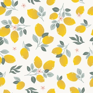 Tapeta dziecięca 10 m x 50 cm Lemons – Lilipinso