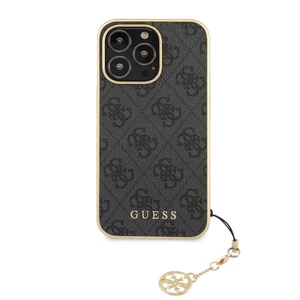 Zadní kryt Guess 4G Charms pro Apple iPhone 13 Pro Max, šedá