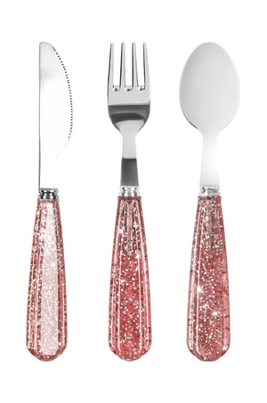 Súprava príborov pre deti Konges Sløjd GLITTER CUTLERY KS101531