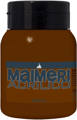 Maimeri Acrilico Acrylfarbe Burnt Sienna 278 500 ml 1 Stck