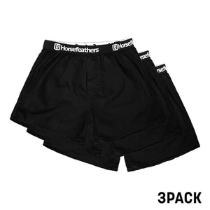 3PACK men's briefs Horsefeathers Frazier black