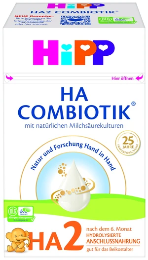 HIPP Pokračovací kojenecká výživa HA 2 Combiotik® 600 g