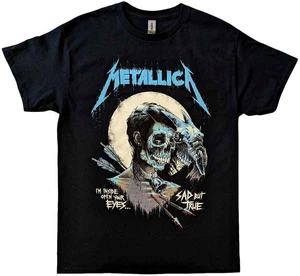 Metallica T-Shirt Sad But True Poster Unisex Black M