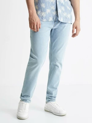 Celio Coslim4 Jeans Modrá