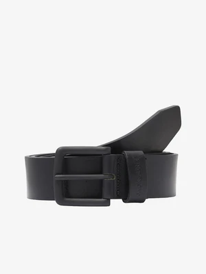 Black men's leather belt Jack & Jones Roma