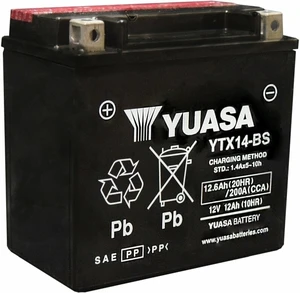 Yuasa Battery YTX14-BS Batterie de moto