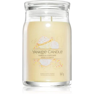 Yankee Candle Vanilla Cupcake vonná svíčka Signature 567 g