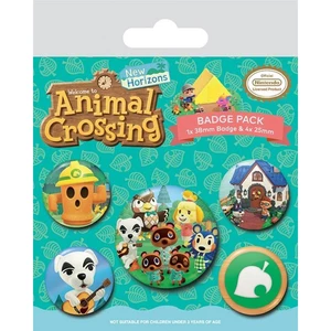 Pyramid International Set odznakov Animal Crossing