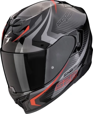 Scorpion EXO 520 EVO AIR TERRA Black/Silver/Red XL Casca