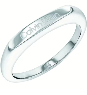 Calvin Klein Stylový prsten z oceli Faceted 35000187 56 mm