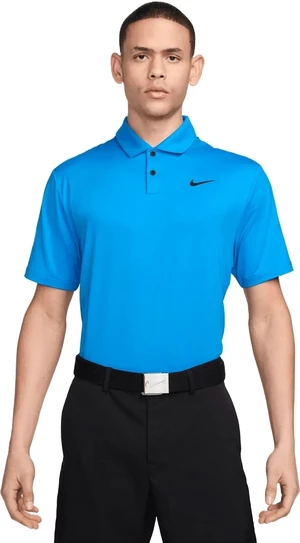 Nike Dri-Fit Tour Solid Mens Light Photo Blue/Black M Koszulka Polo