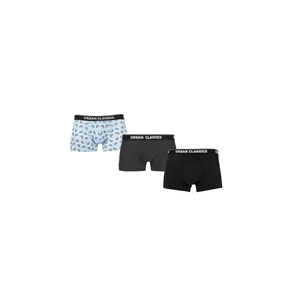 Men's 3-Pack Boxer Shorts Watermelon/Grey/Black