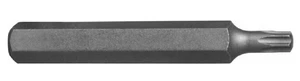 Bity TORX, různé velikosti, úchyt 10 (14) mm, délka 75 mm - JONNESWAY Velikost: T60