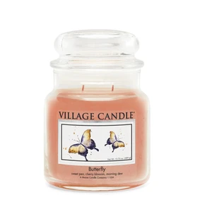 Village Candle Vonná svíčka ve skle Butterfly 389 g