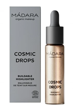 MÁDARA Rozjasňovač Cosmic Drops (Buildable Highlighter) 13,5 ml 2 Cosmic Rose