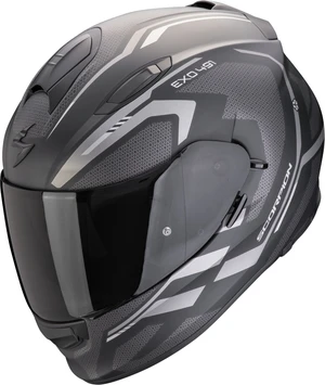 Scorpion EXO 491 KRIPTA Matt Black/Silver S Kask