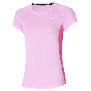 Dámské tričko Mizuno  DryAeroFlow Tee Pink Lavender