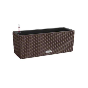 Truhlík Lechuza BALCONERA Cottage 50cm komplet set moka