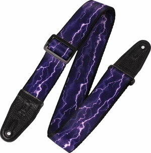 Levys MP-18 Correa de guitarra textil Morado