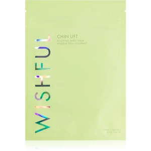 Wishful Chin Lift liftingová plátenná maska na spevnenie krku a brady 11,5 g