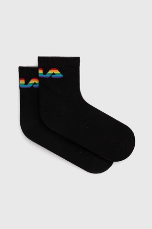 Ponožky Fila 2-pak čierna farba, F1613