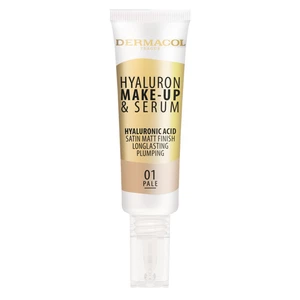 Dermacol Make-up a sérum 2v1 (Hyaluron Make-up and Serum) 25 g 01 Pale