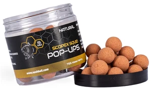 Nash plávajúce boilie pop ups scopex squid natural 75 g - 12 mm