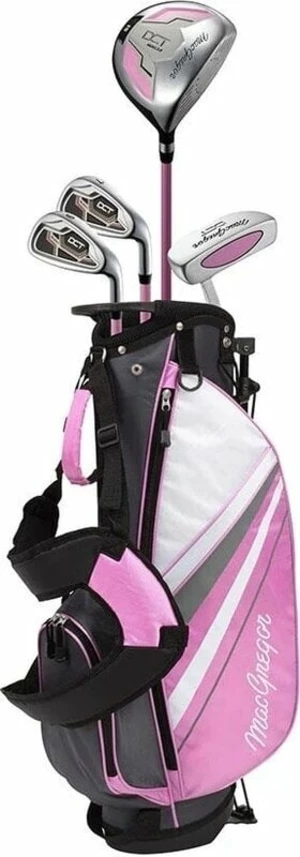 MacGregor DCT Junior Set Girls RH Age 6-8 Pink