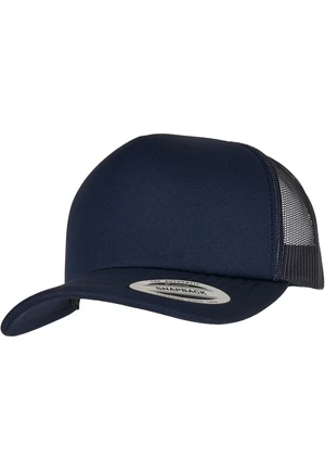 YP Classics® Classic Curved Visor Foam Trucker Cap navy