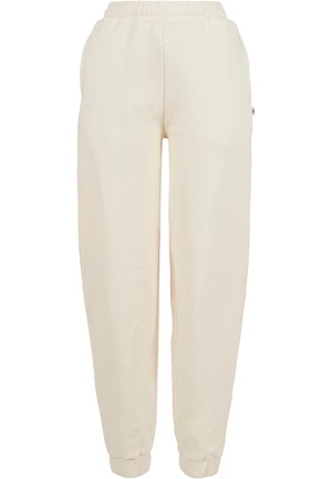 Women's bio balloon sweatpants with high waist whitesand