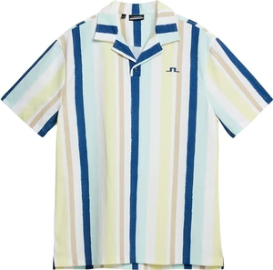 J.Lindeberg Resort Shirt Print Wax Yellow M Polo košile