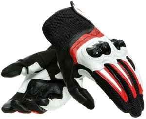 Dainese Mig 3 Black/White/Lava Red XXS Motorradhandschuhe