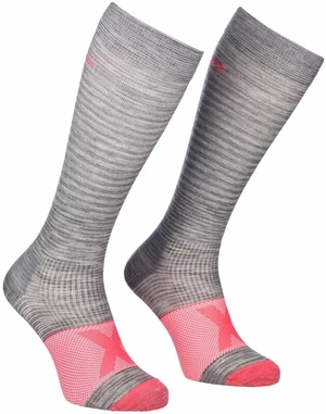 Ortovox Tour Compression Long W Grey Blend 39-41 Chaussettes trekking et randonnée