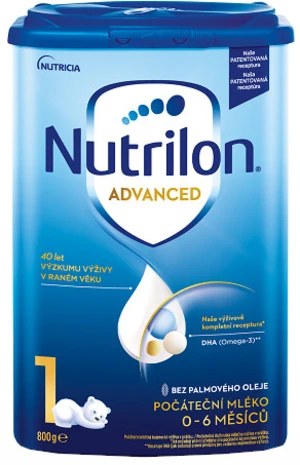 NUTRILON Nutrilon Advanced 1 800g počáteční kojenecké mléko 800 g