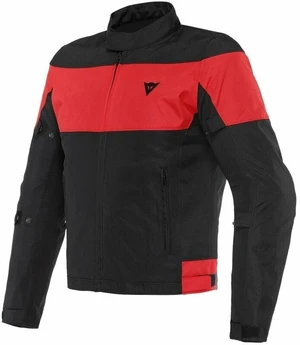 Dainese Elettrica Air Black/Black/Lava Red 58 Blouson textile