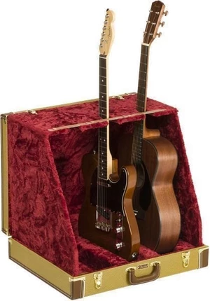 Fender Classic Series Case Stand 3 Tweed Support multi-guitare