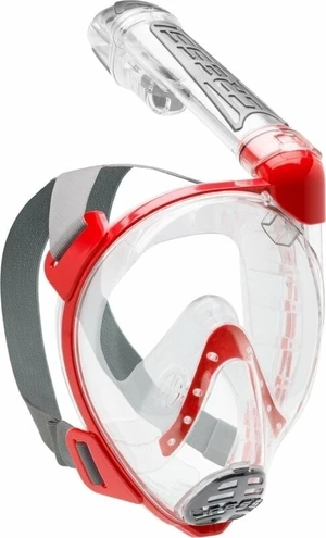 Cressi Duke Dry Red Transparent M/L Tauchermaske