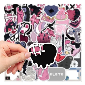 10/50pcs Kawaii Life Retro Dark Sticker Notebook Computer Luggage Skateboard Guitar Mobile Phone Cartoon Sticker Children's Toys