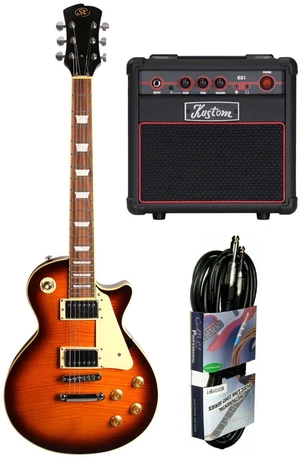 SX EF3D-DS SET Desert Sunburst Guitare électrique