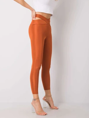 Brick red leggings Alayna RUE PARIS