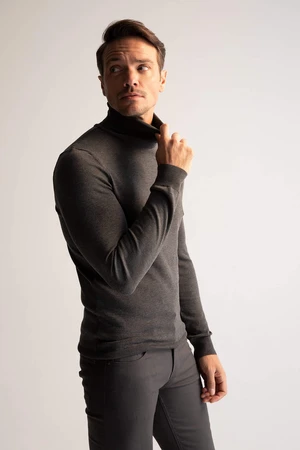 DEFACTO Regular Fit Turtleneck Pullover