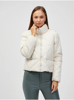 Cream quilted jacket JDY Levi - Women