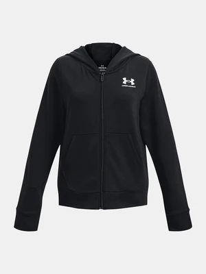 Under Armour Mikina UA Rival Terry FZ Hoodie-BLK - Holky