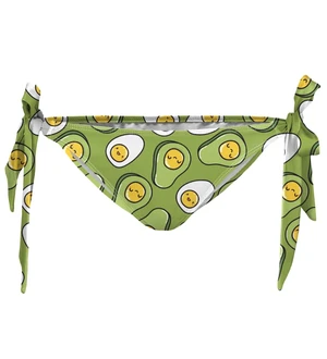 Aloha From Deer Woman's Eggcado Bikini Bows Bottom WBBB AFD357