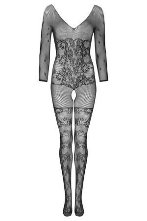 Női erotikus szett LivCo Corsetti Fashion LivCo_Corsetti_Fashion_Bodystocking_Celdon_Black