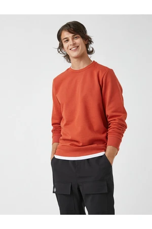 Koton Crew Neck Basic Sweatshirt