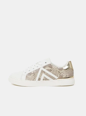 White Women's Patterned Sneakers ALDO Fran - Women