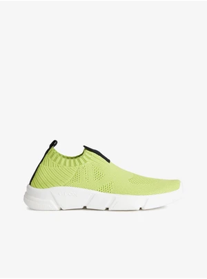 Light Green Boy Slip on Geox Sneakers - Boys