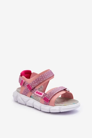 Children's Zipper Sandals Big Star Pink