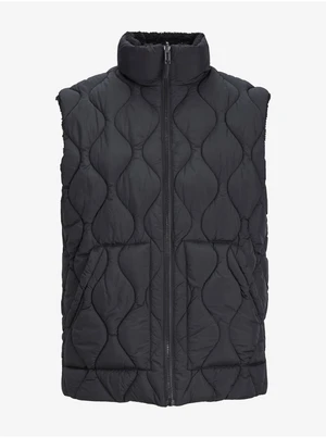 Men's Black Reversible Vest Jack & Jones Side - Men